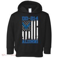 USAF DD214 Alumni Veteran US Air_Force Wing Toddler Hoodie thumb 0