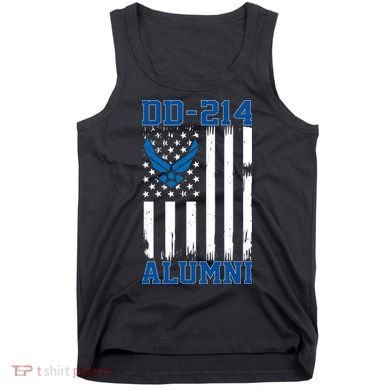 USAF DD214 Alumni Veteran US Air_Force Wing Tank Top
