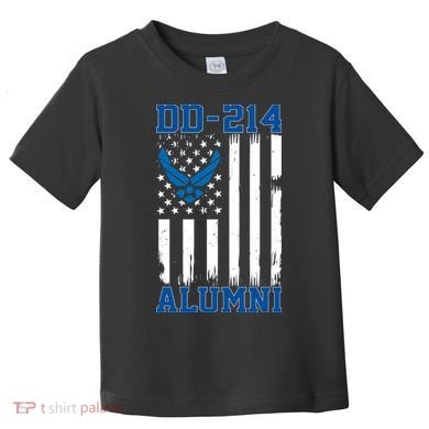 USAF DD214 Alumni Veteran US Air_Force Wing Toddler T-Shirt