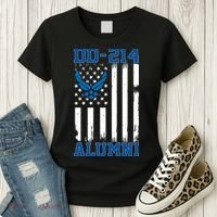 USAF DD214 Alumni Veteran US Air_Force Wing Women's T-Shirt thumb 3