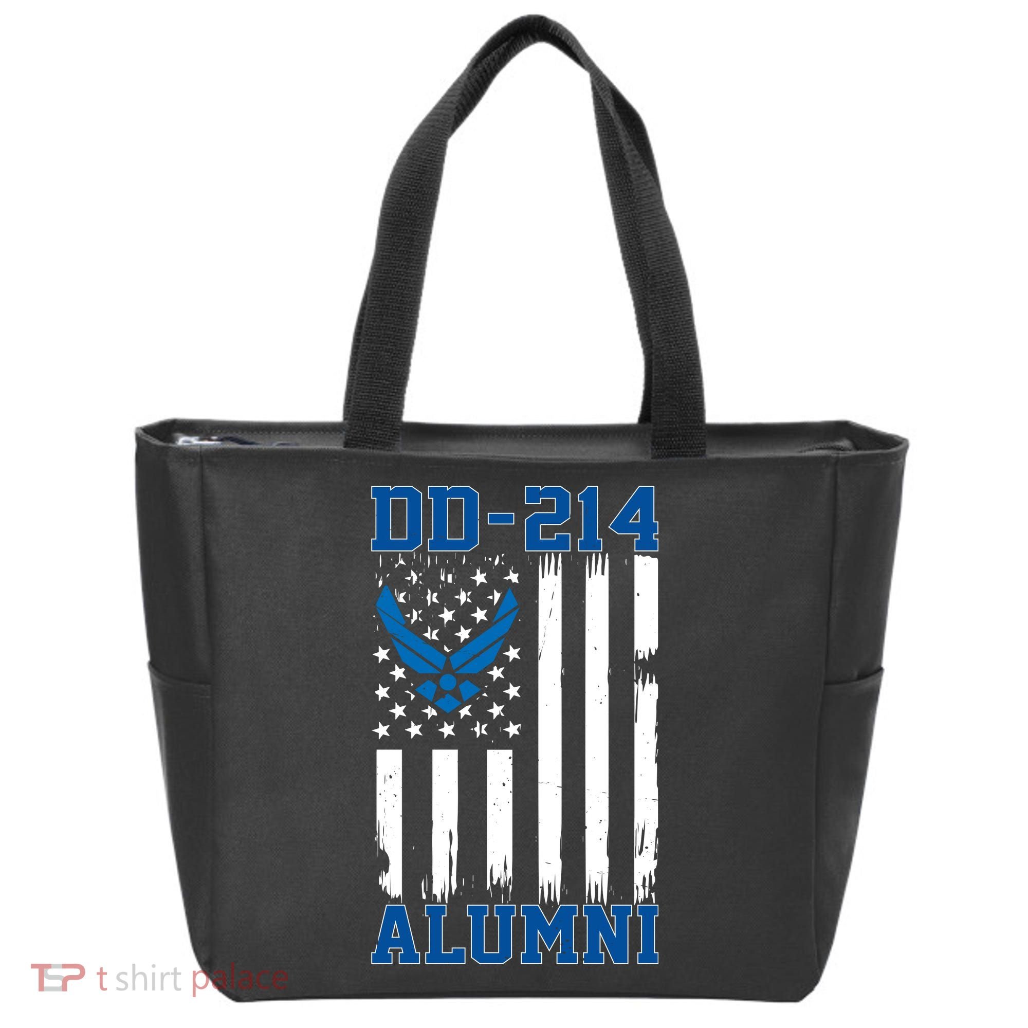 USAF DD214 Alumni Veteran US Air_Force Wing Tote Bag