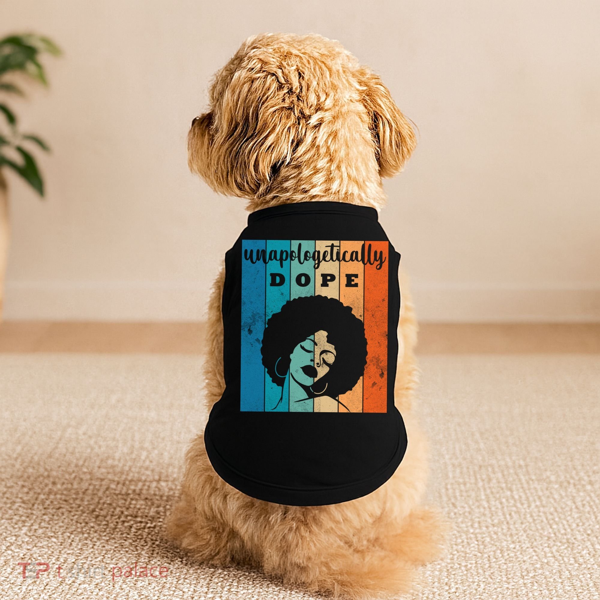 Unapologetically Dope Black Female Doggie Tank