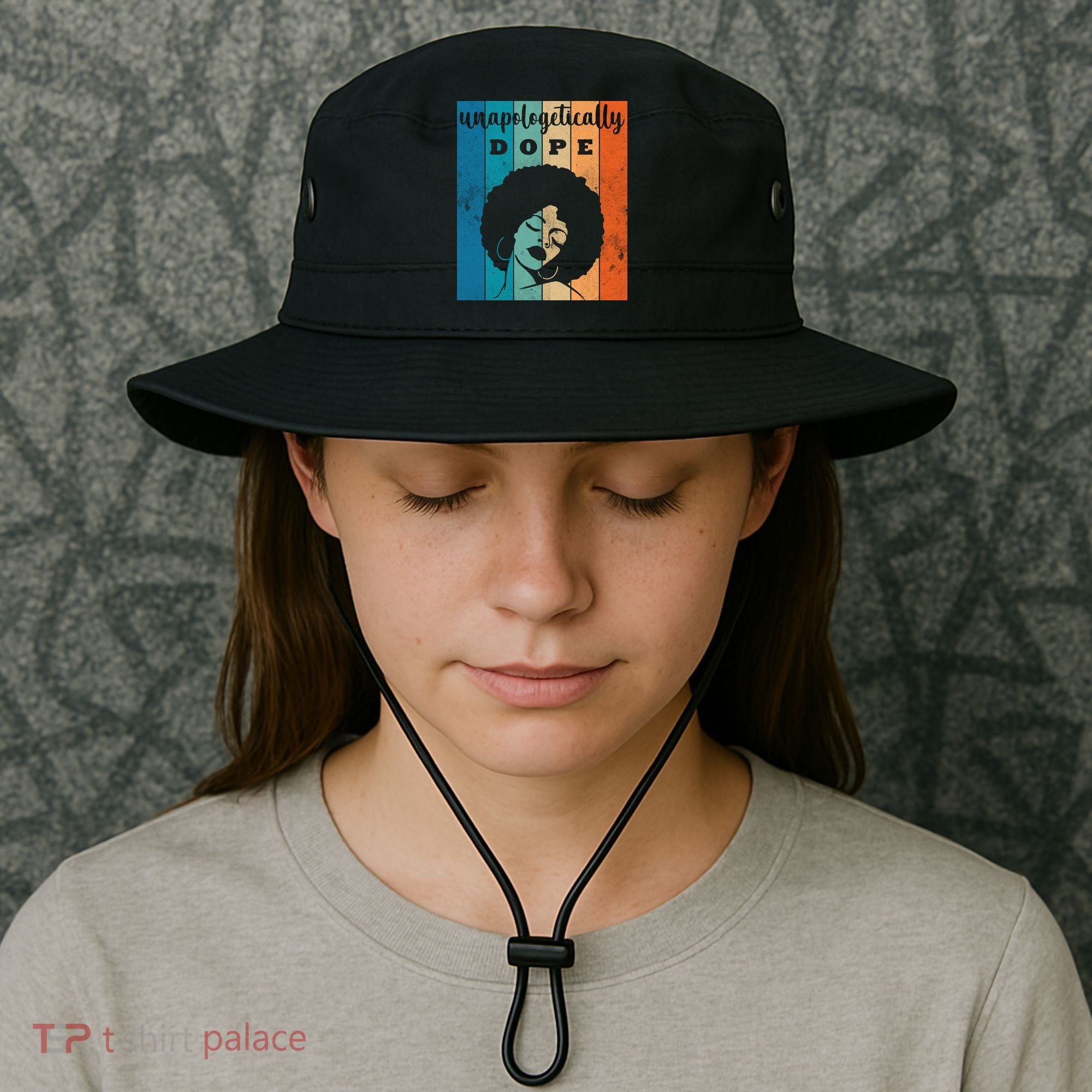 Unapologetically Dope Black Female Bucket Hat