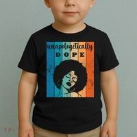 Unapologetically Dope Black Female Toddler T-Shirt thumb 2