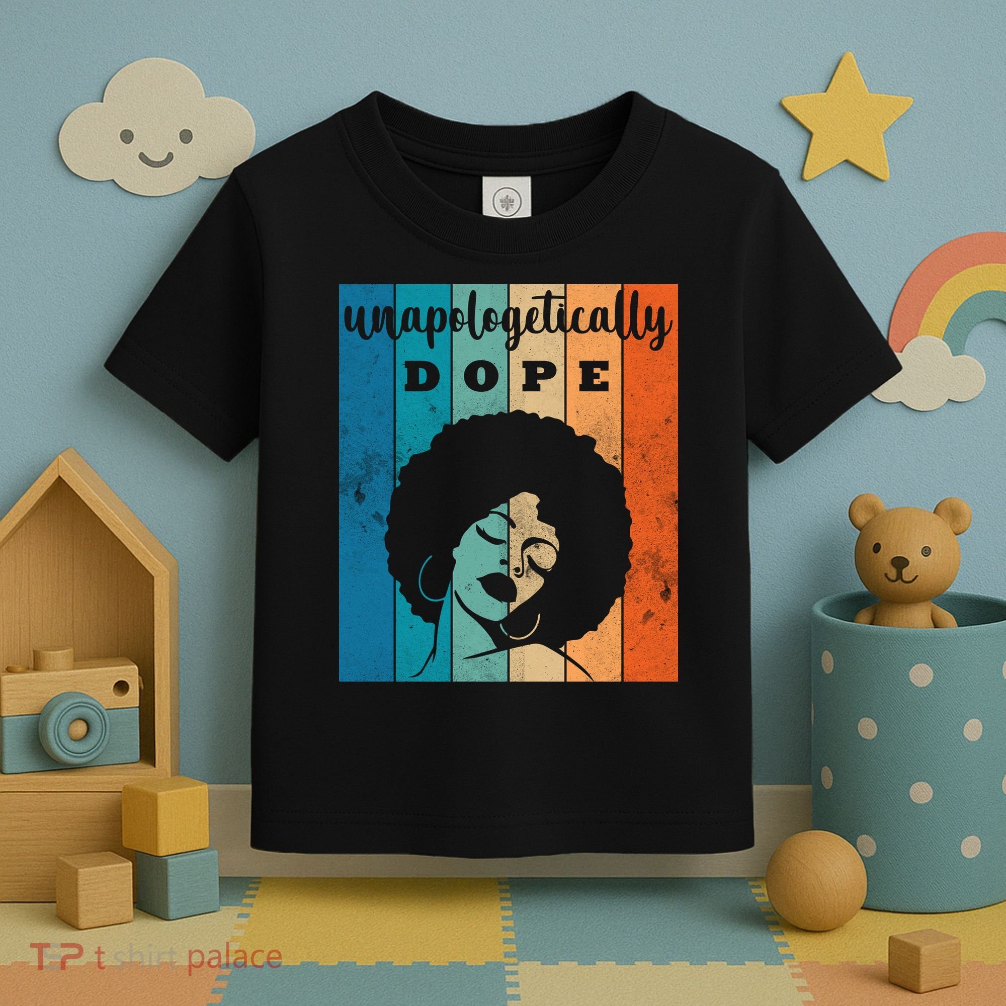 Unapologetically Dope Black Female Toddler T-Shirt
