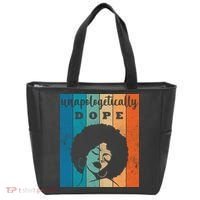 Unapologetically Dope Black Female Tote Bag thumb 0