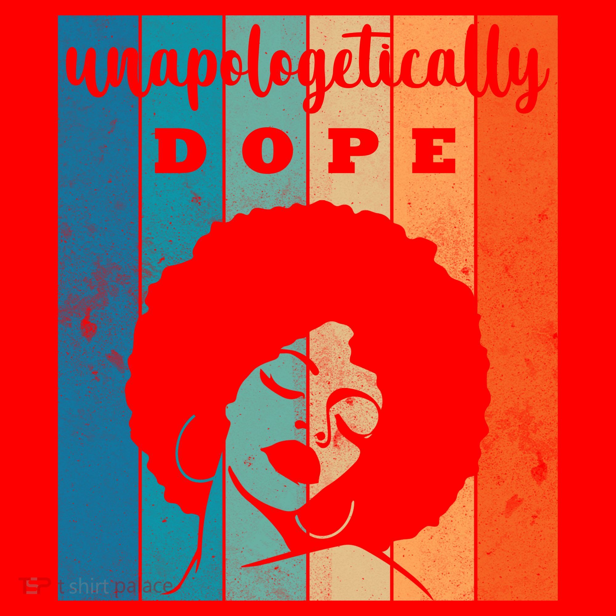Unapologetically Dope Black Female Santa Hat