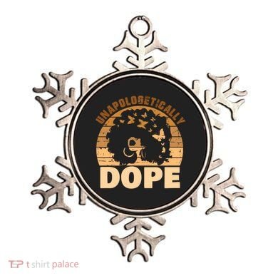 Unapologetically Dope Black History Month African American Gift Ornament