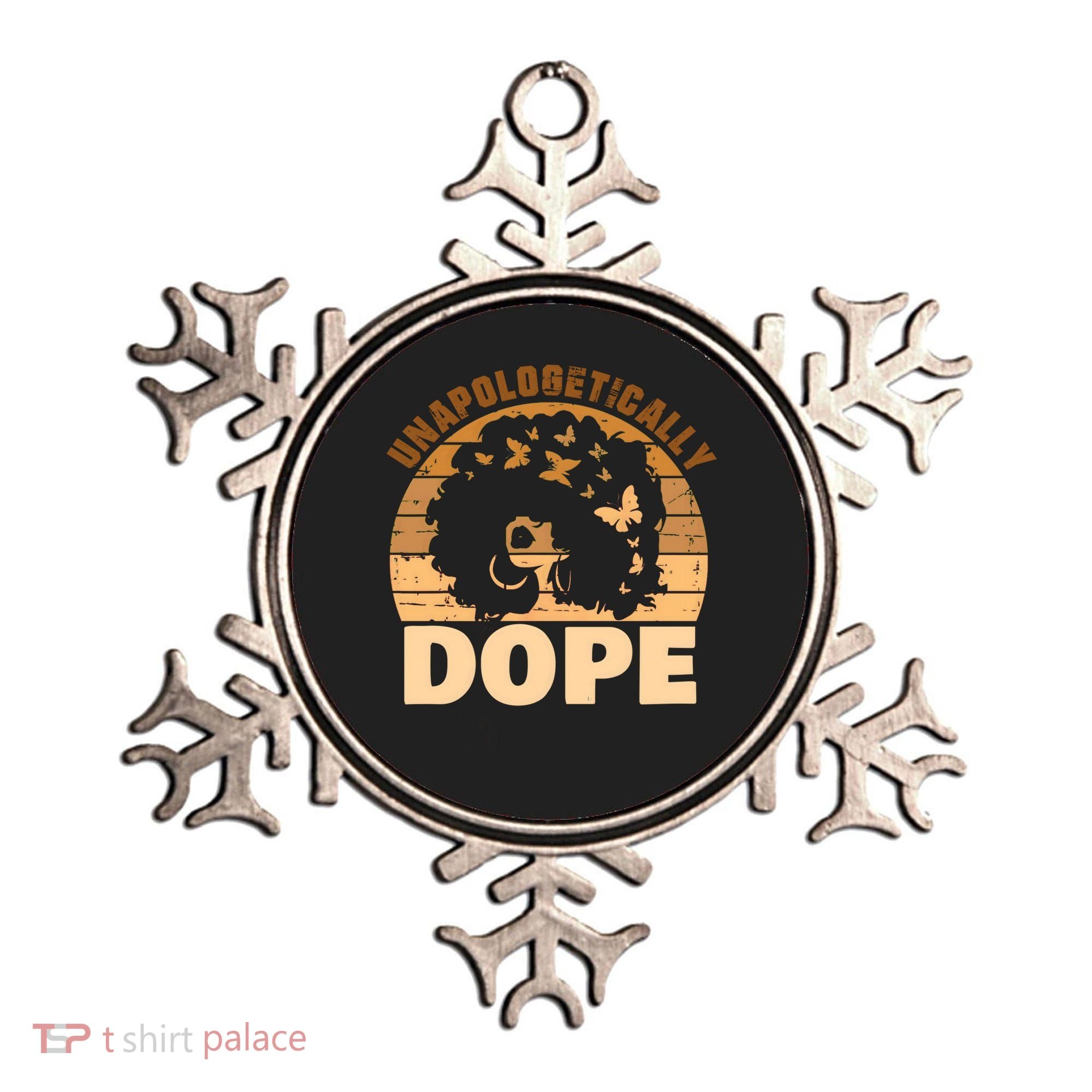 Unapologetically Dope Black History Month African American Gift Ornament