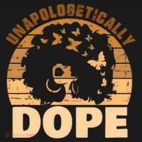 Unapologetically Dope Black History Month African American Gift Ornament thumb 1