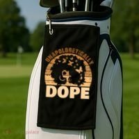 Unapologetically Dope Black History Month African American Gift Golf Towel thumb 2