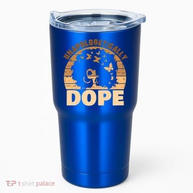 Unapologetically Dope Black History Month African American Gift Tumbler