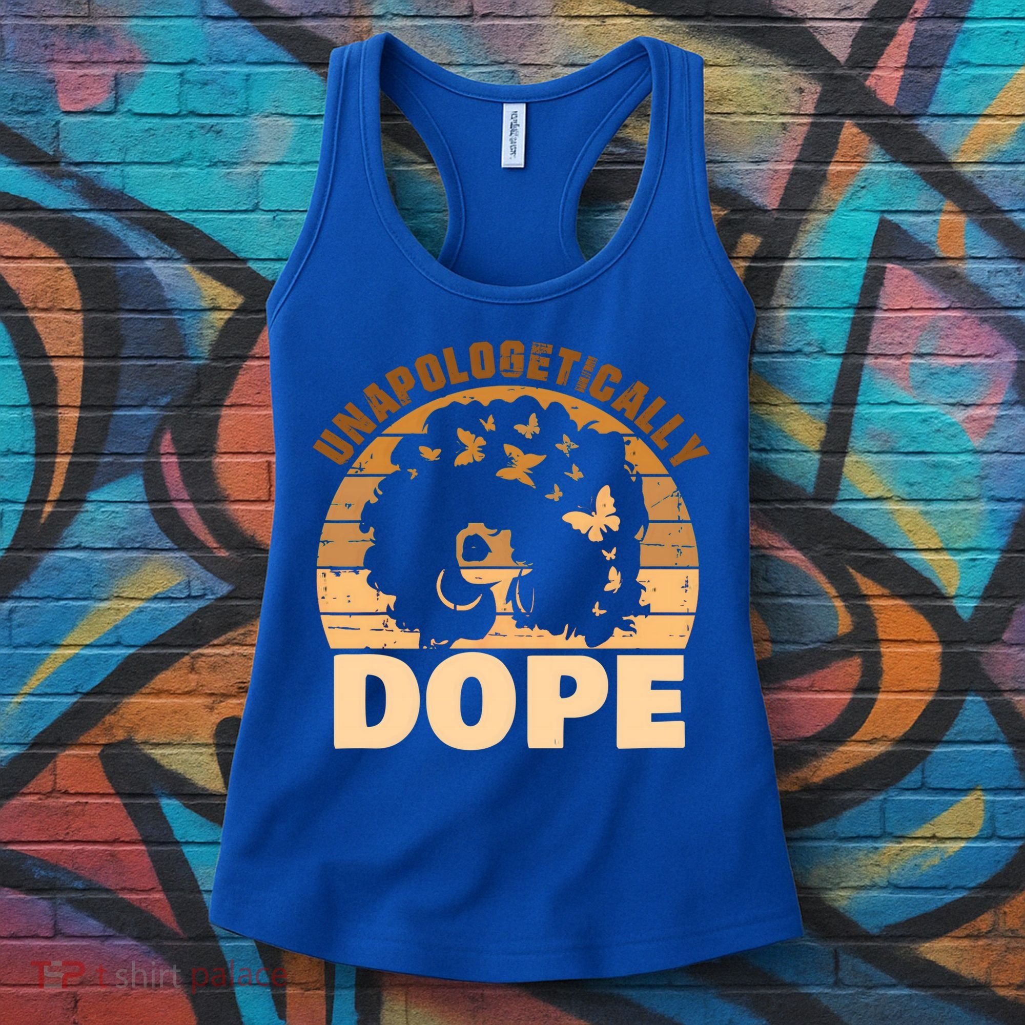 Unapologetically Dope Black History Month African American Gift Women's Tank Top