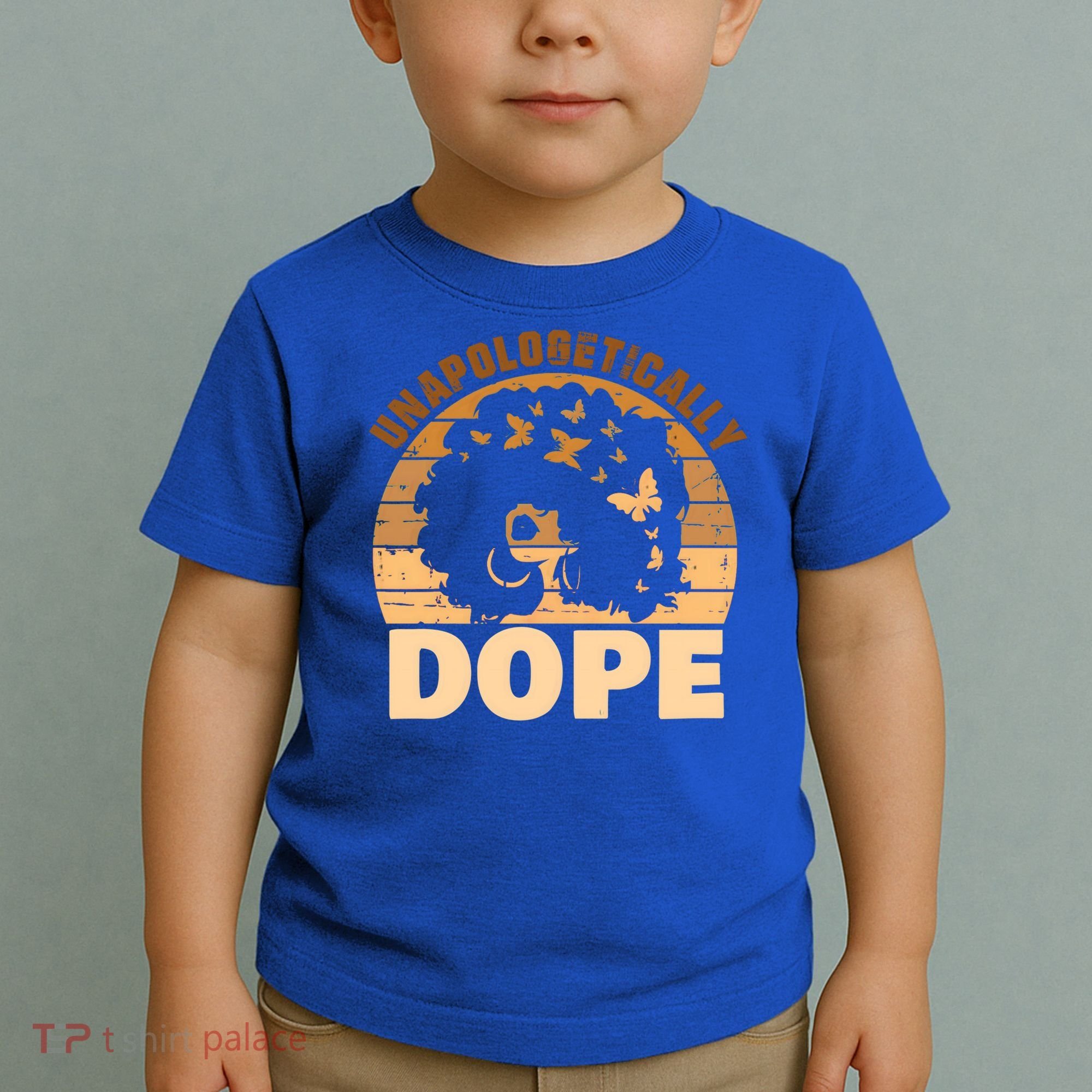 Unapologetically Dope Black History Month African American Gift Toddler T-Shirt