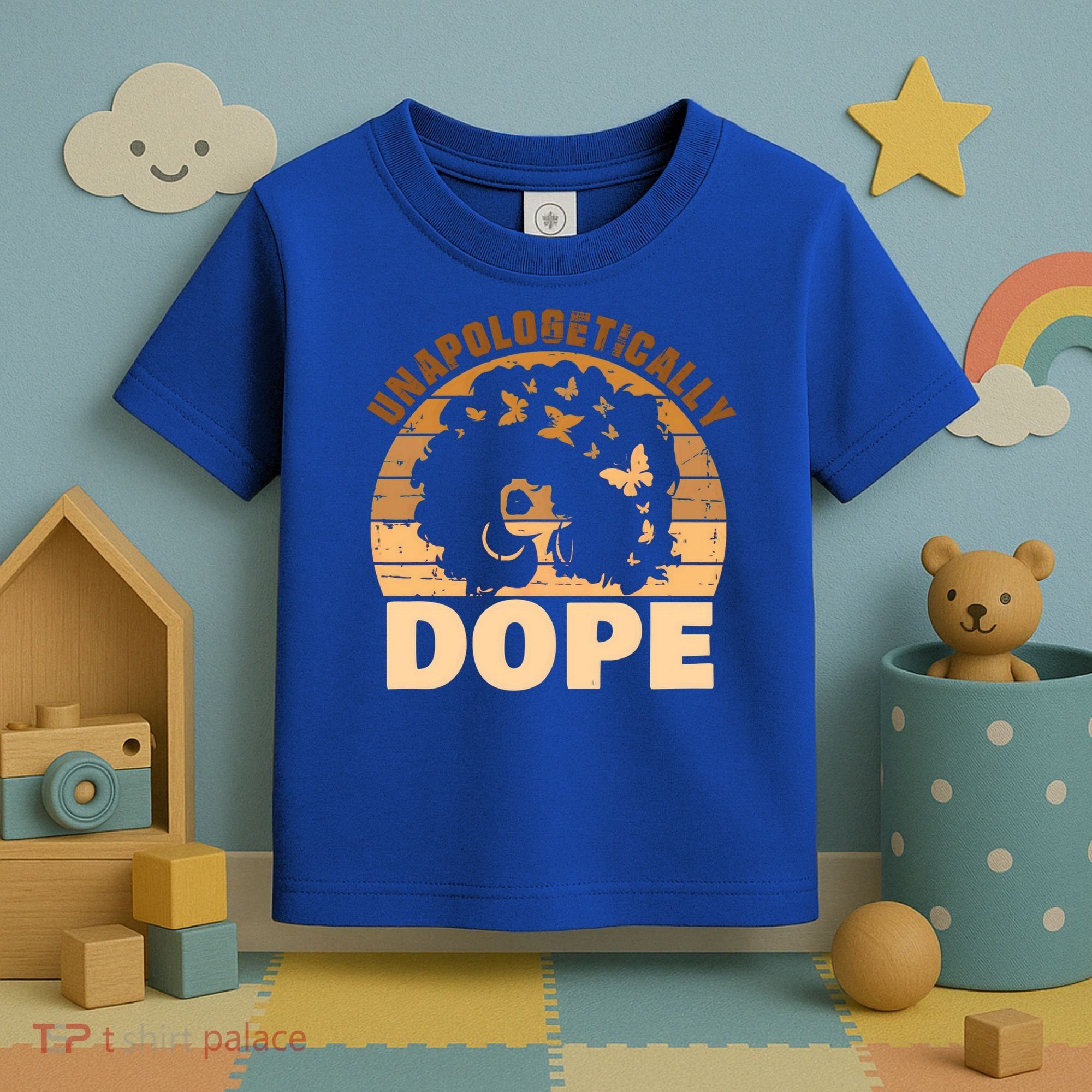 Unapologetically Dope Black History Month African American Gift Toddler T-Shirt