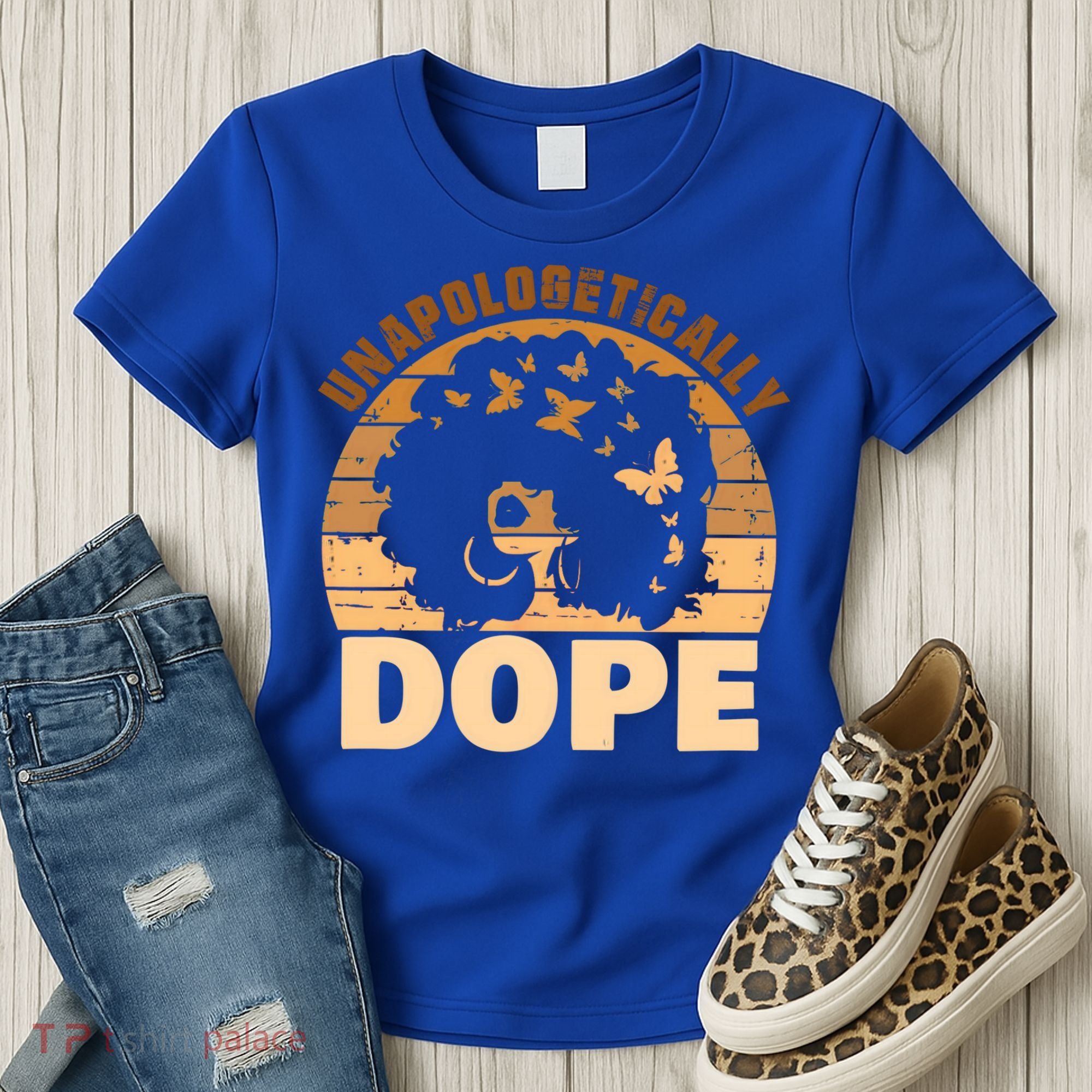 Unapologetically Dope Black History Month African American Gift Women's T-Shirt