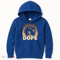 Unapologetically Dope Black History Month African American Gift Kids Hoodie thumb 0
