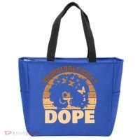 Unapologetically Dope Black History Month African American Gift Tote Bag thumb 0