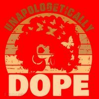 Unapologetically Dope Black History Month African American Gift Santa Hat thumb 1