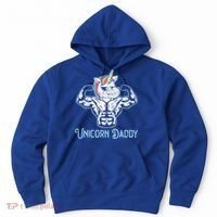Unicorn Daddy Best Dad Ever Papa Fatherhood Fathers Day Gift Hoodie thumb 0