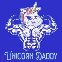 Unicorn Daddy Best Dad Ever Papa Fatherhood Fathers Day Gift T-Shirt thumb 7