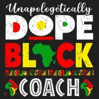 Unapologetically Dope Black Coach African Juneteenth Women's Sweatshirt thumb 2