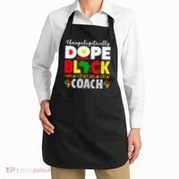 Unapologetically Dope Black Coach African Juneteenth Apron thumb 2