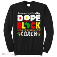 Unapologetically Dope Black Coach African Juneteenth Sweatshirt thumb 0