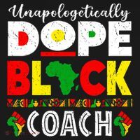 Unapologetically Dope Black Coach African Juneteenth Sweatshirt thumb 3