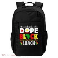 Unapologetically Dope Black Coach African Juneteenth Backpack thumb 0