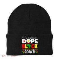 Unapologetically Dope Black Coach African Juneteenth Beanie thumb 0