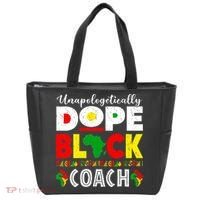 Unapologetically Dope Black Coach African Juneteenth Tote Bag thumb 0