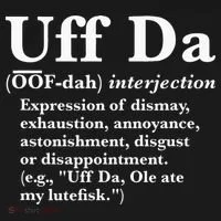 Uff Da Definition Doggie Tank thumb 4