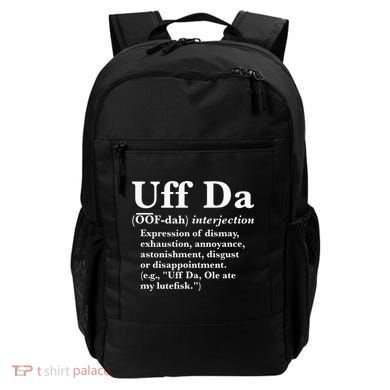 Uff Da Definition Backpack