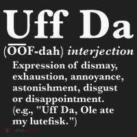 Uff Da Definition Tumbler thumb 3