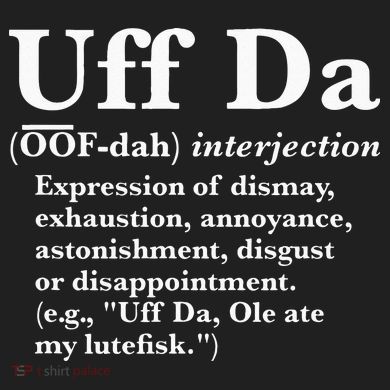 Uff Da Definition Hat