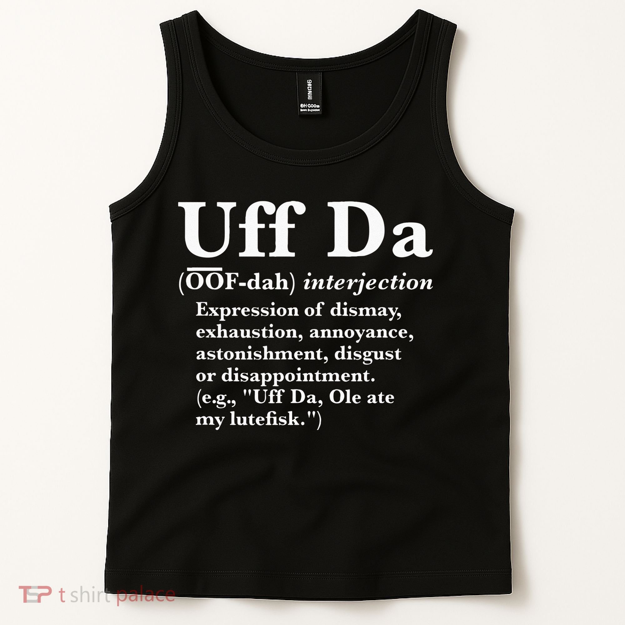 Uff Da Definition Tank Top