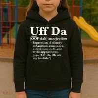 Uff Da Definition Kids Hoodie thumb 3