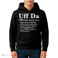 Uff Da Definition Kids Hoodie thumb 4