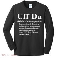 Uff Da Definition Kids Long Sleeve Shirt thumb 0
