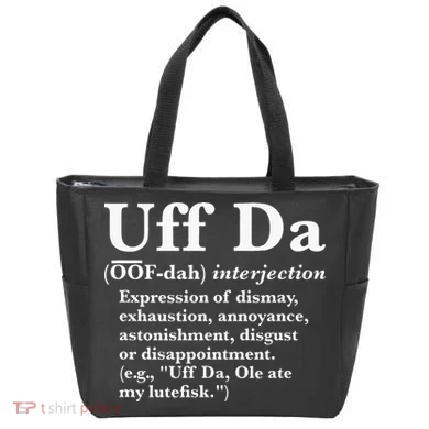 Uff Da Definition Tote Bag