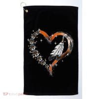 Unity Day Daisy We Wear Orange For Unity Day Golf Towel thumb 0