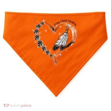 Unity Day Daisy We Wear Orange For Unity Day USA-Made Doggie Bandana