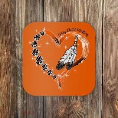Unity Day Daisy We Wear Orange For Unity Day Coaster