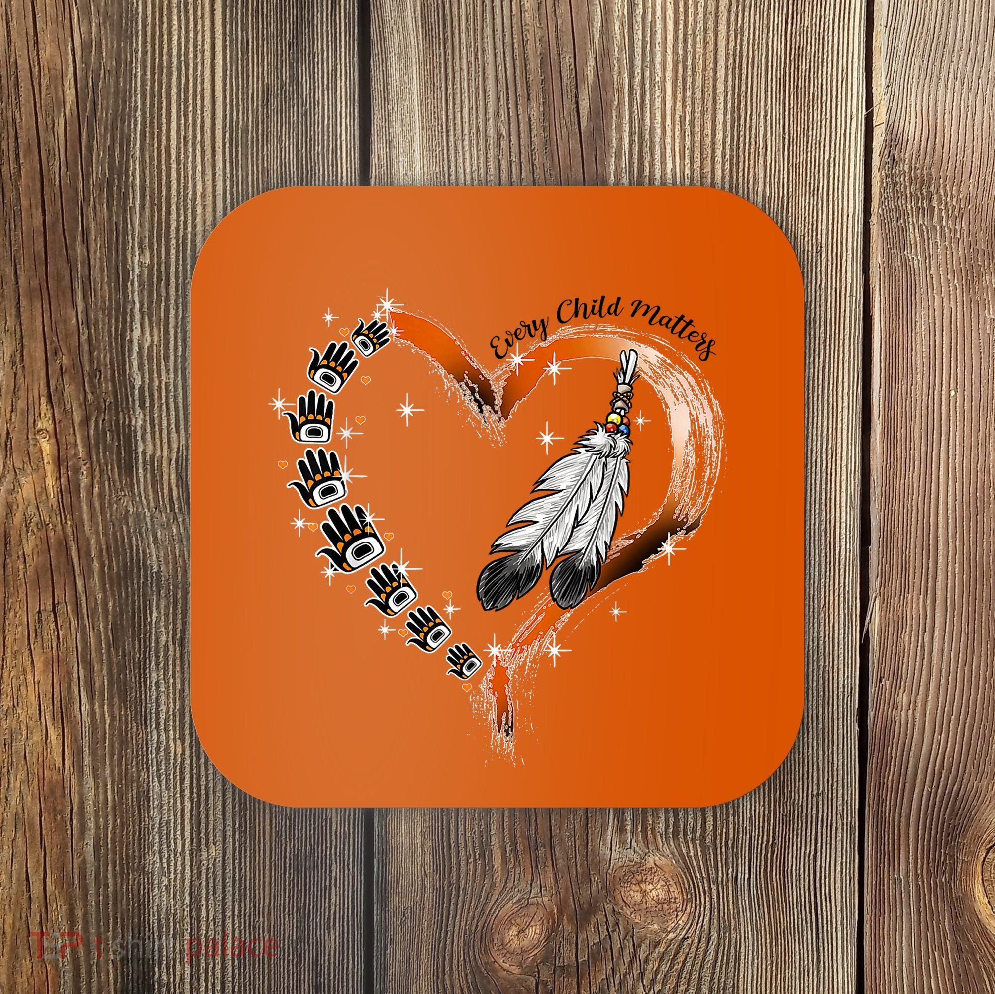 Unity Day Daisy We Wear Orange For Unity Day Coaster