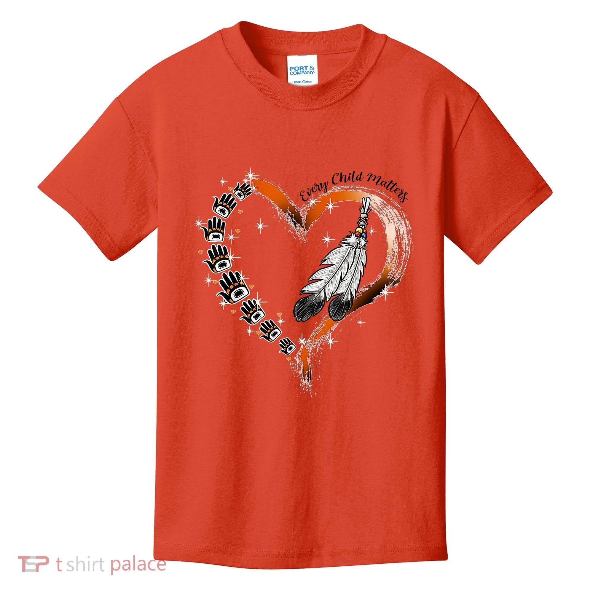 Unity Day Daisy We Wear Orange For Unity Day Kids T-Shirt