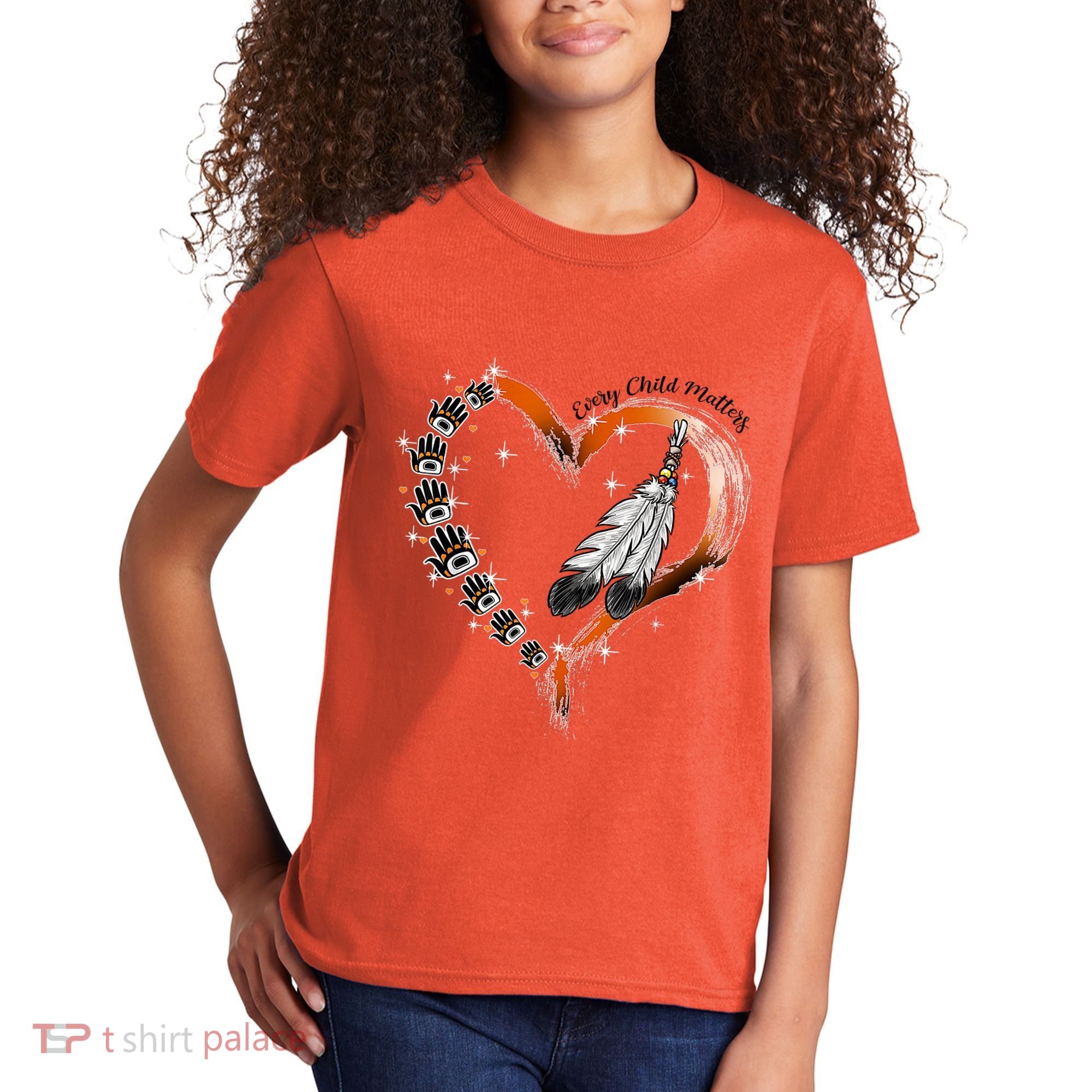 Unity Day Daisy We Wear Orange For Unity Day Kids T-Shirt