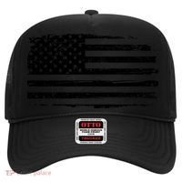 USA Distressed Flag Grunge Patriotic American Merica Pride Hat thumb 0