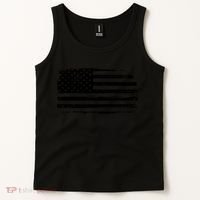 USA Distressed Flag Grunge Patriotic American Merica Pride Tank Top thumb 2