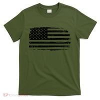 USA Distressed Flag Grunge Patriotic American Merica Pride T-Shirt thumb 0